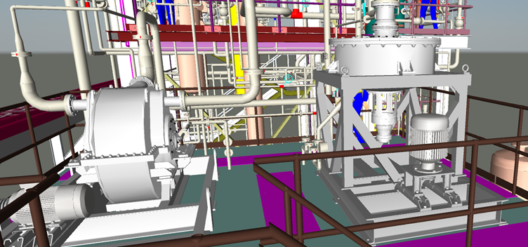 Rotary Packed Bed Skid